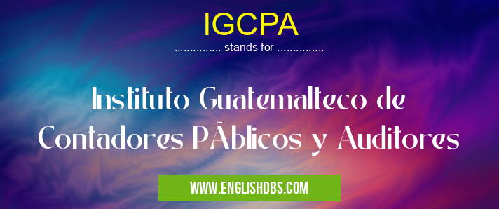 IGCPA