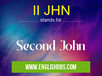 II JHN