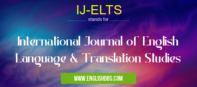 IJ-ELTS