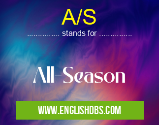 A/S