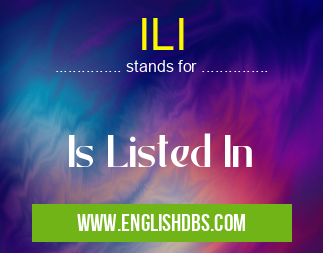 ILI