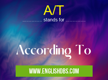 A/T