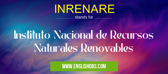 INRENARE