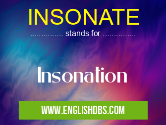 INSONATE