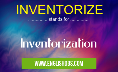 INVENTORIZE