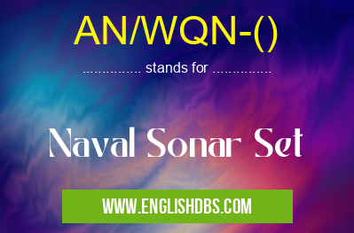 AN/WQN-()