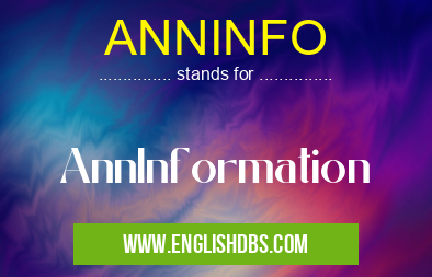 ANNINFO