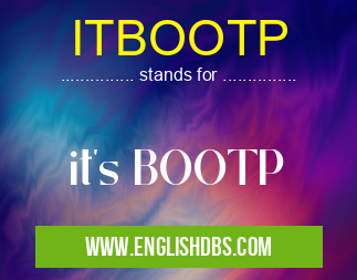 ITBOOTP