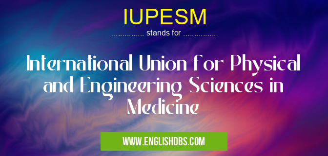 IUPESM