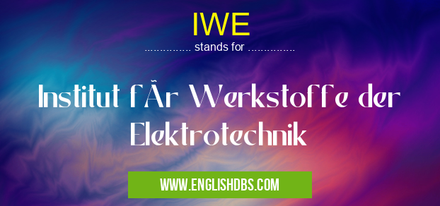 IWE