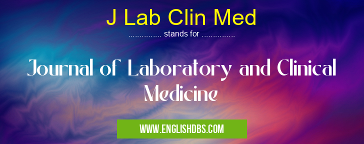 J Lab Clin Med