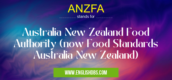 ANZFA