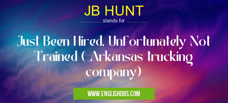 JB HUNT