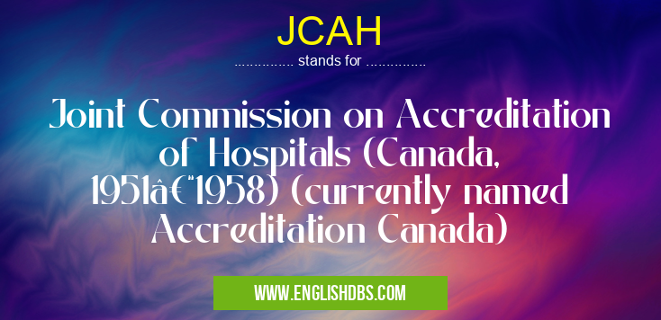 JCAH