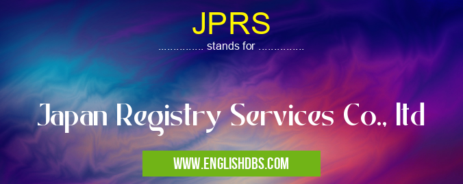 JPRS