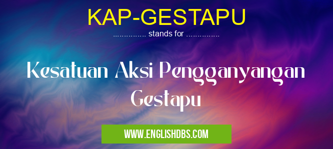KAP-GESTAPU