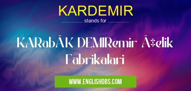 KARDEMIR