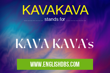 KAVAKAVA