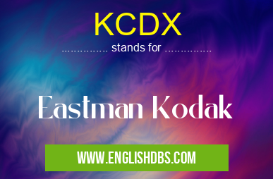 KCDX