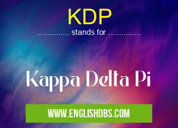 KDP