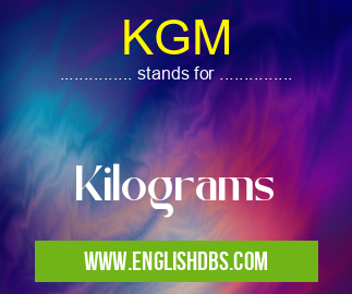 KGM