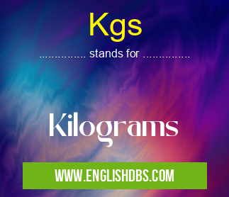 Kgs