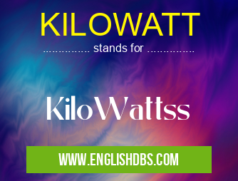 KILOWATT
