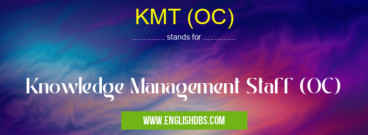 KMT (OC)