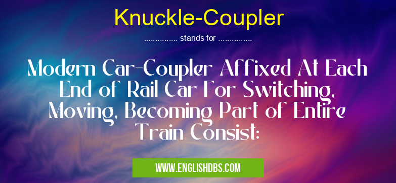 Knuckle-Coupler