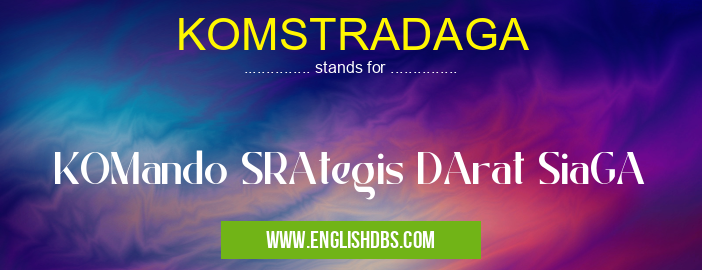 KOMSTRADAGA