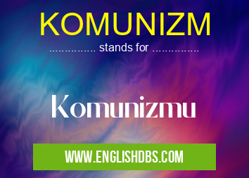 KOMUNIZM