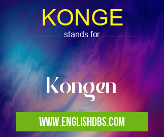 KONGE