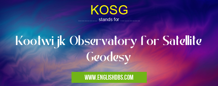 KOSG