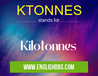 KTONNES