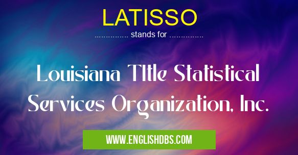 LATISSO