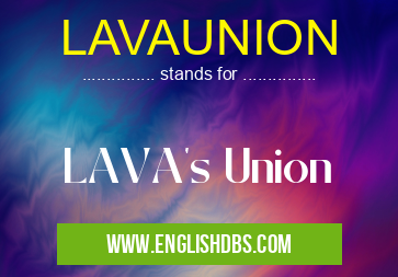 LAVAUNION