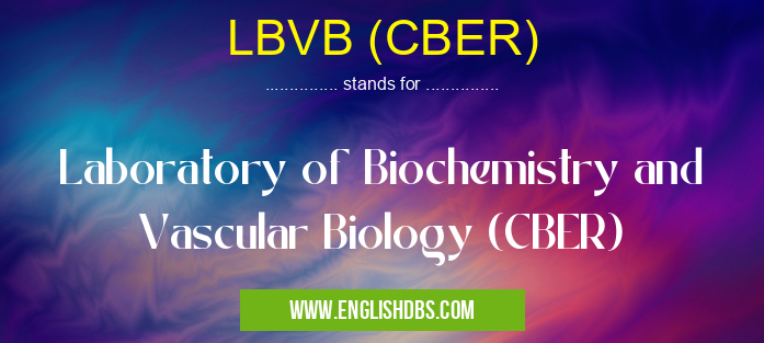 LBVB (CBER)