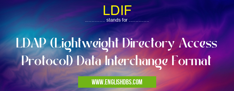 LDIF