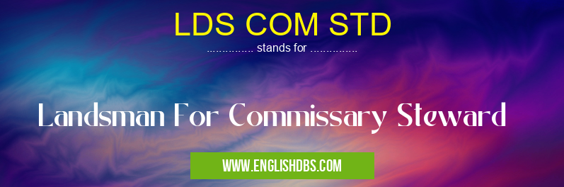 LDS COM STD
