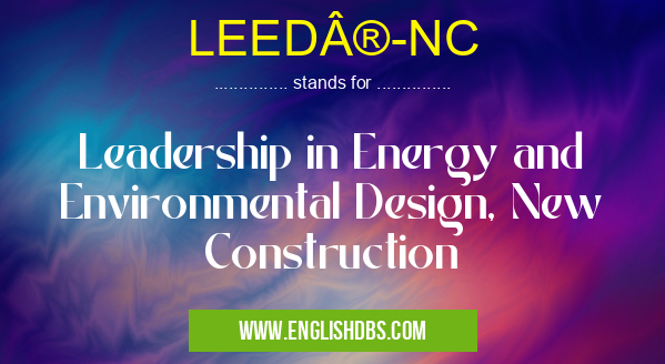 LEEDÂ®-NC