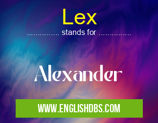 Lex