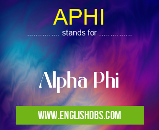 APHI