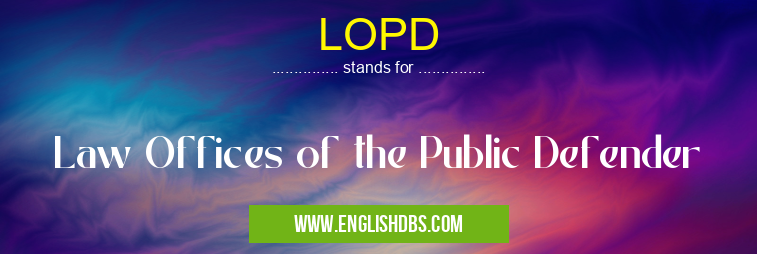 LOPD