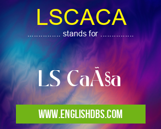LSCACA