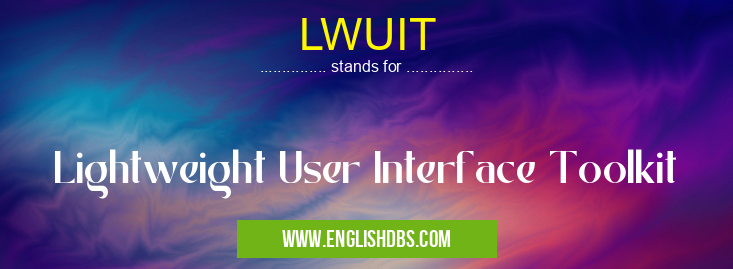 LWUIT