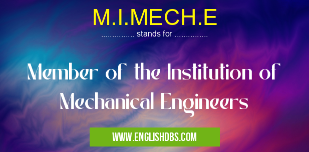 M.I.MECH.E
