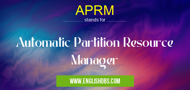 APRM