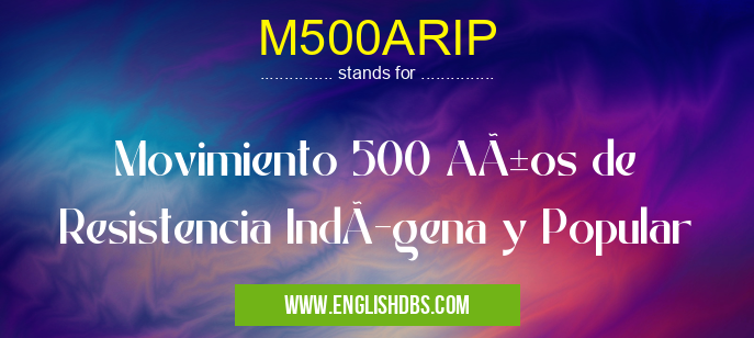 M500ARIP