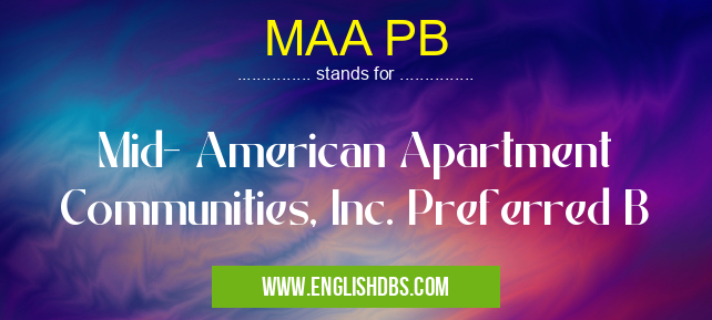 MAA PB