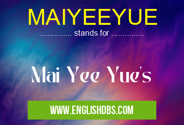 MAIYEEYUE